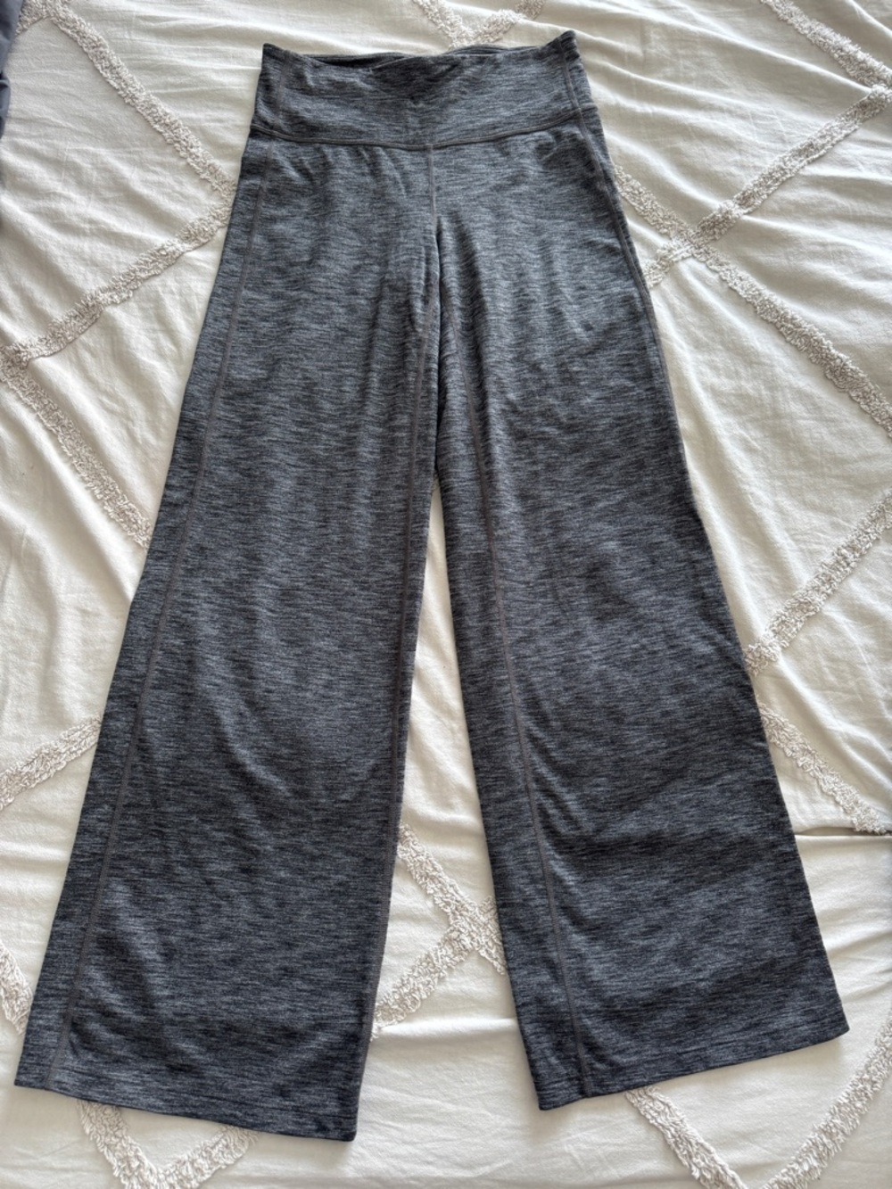Athleta High Rise Chaturanga Pant, BLACK HEATHER SIZE M